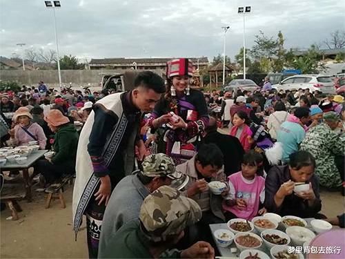 石林游记：糯黑石头寨的一场彝族撒尼婚礼